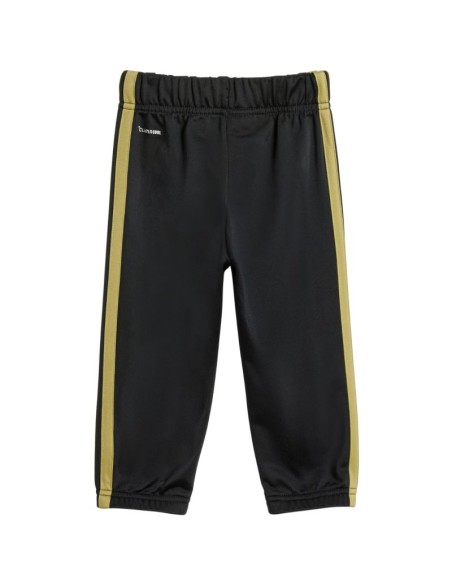 adidas Essentials Climacool Kids Tracksuit Black and Gold JC8857