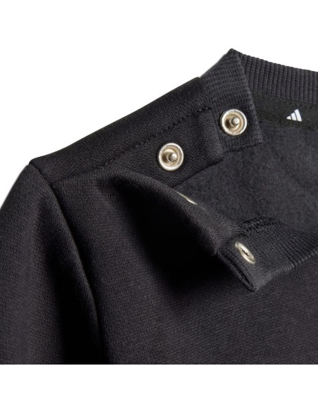 adidas Essentials Joggers black JC9745 kids tracksuit