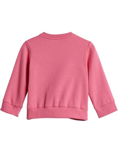 Adidas Essentials Pink and Gray Kids Tracksuit JY0303