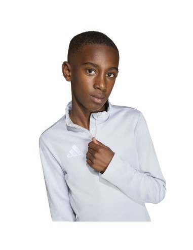 adidas Entrada 26 Training Top light gray kids sweatshirt JZ6637