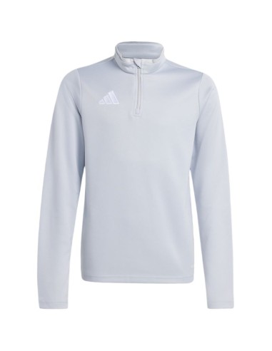 adidas Entrada 26 Training Top light gray kids sweatshirt JZ6637