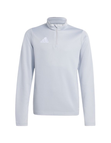 adidas Entrada 26 Training Top light gray kids sweatshirt JZ6637