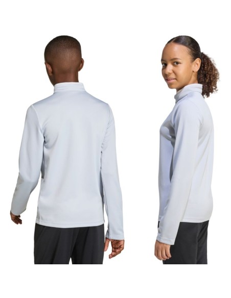 adidas Entrada 26 Training Top light gray kids sweatshirt JZ6637
