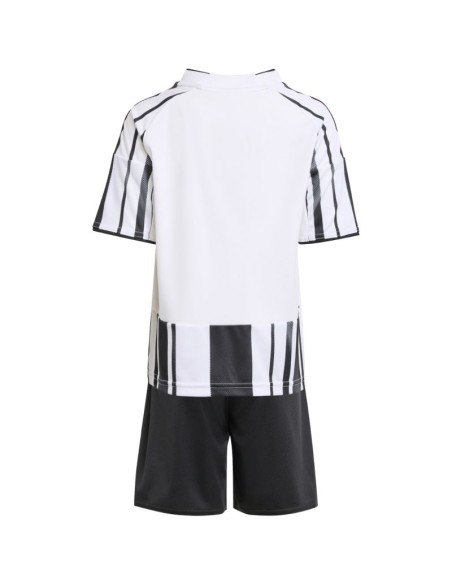 adidas Juventus 2526 Home Kids' Kit White and Black JN5220