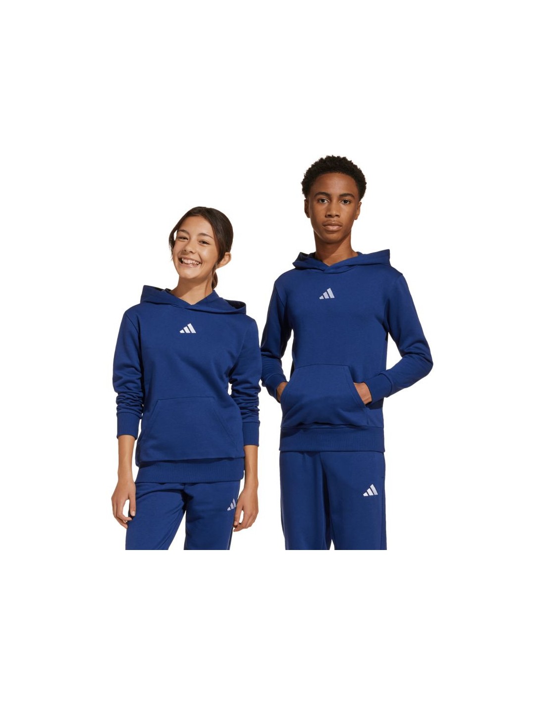 adidas Essentials navy blue kids' sweatshirt JY0612