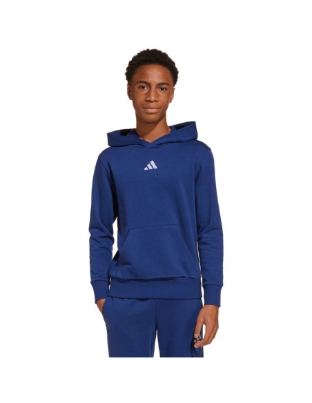 adidas Essentials navy blue kids' sweatshirt JY0612