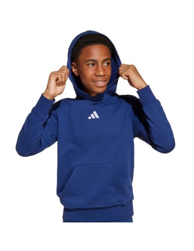 adidas Essentials navy blue kids' sweatshirt JY0612