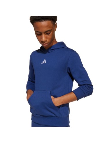 adidas Essentials navy blue kids' sweatshirt JY0612