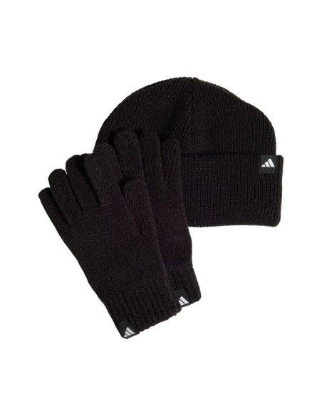 Adidas children's set hat gloves black JP2783