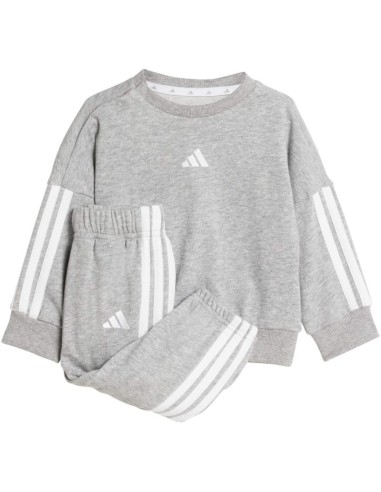 adidas Essentials Joggers Gray JV9852 Kids Tracksuit