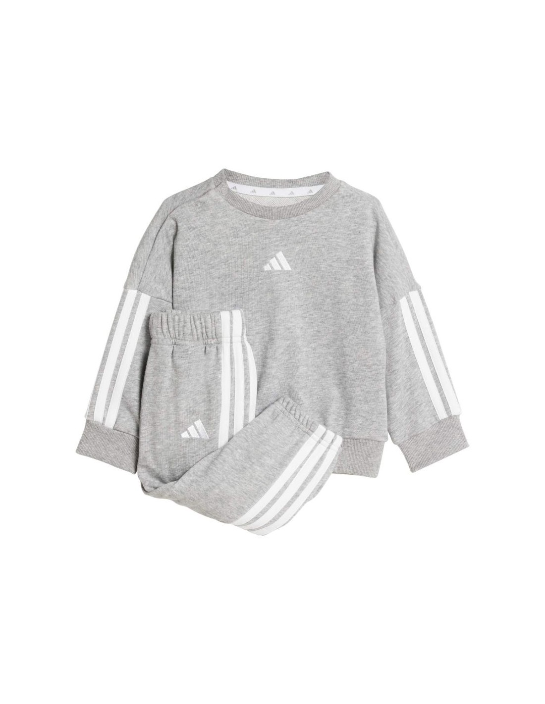 adidas Essentials Joggers Gray JV9852 Kids Tracksuit