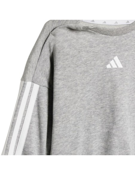 adidas Essentials Joggers Gray JV9852 Kids Tracksuit