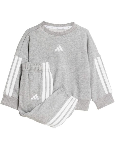 adidas Essentials Joggers Gray JV9852 Kids Tracksuit