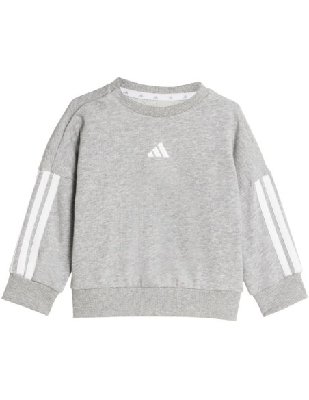 adidas Essentials Joggers Gray JV9852 Kids Tracksuit