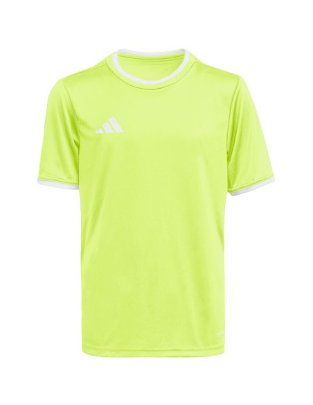 adidas Entrada 26 Jersey Kids TShirt Neon Yellow KE9845