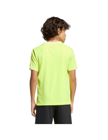 adidas Entrada 26 Jersey Kids TShirt Neon Yellow KE9845