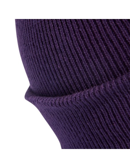 Adidas New Logo Beanie Cuff Purple JX5748