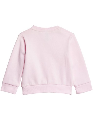 Adidas Essentials Pink Tracksuit for Kids JC9645