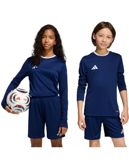 adidas Entrada 26 Long Sleeve Jersey Navy Blue KF5877