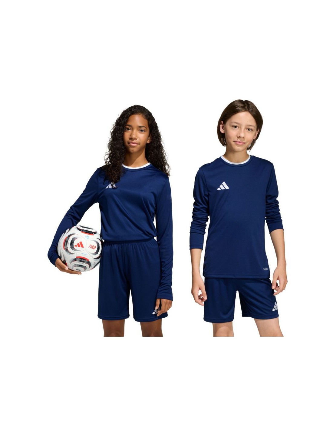 adidas Entrada 26 Long Sleeve Jersey Navy Blue KF5877