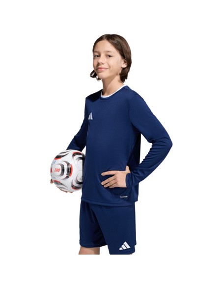 adidas Entrada 26 Long Sleeve Jersey Navy Blue KF5877
