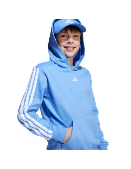 adidas Essentials Hoodie 225 Blue JN2424