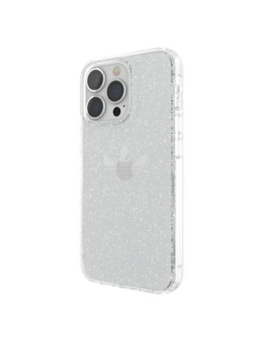 Adidas OR Protective Clear Case Glitter for iPhone 13 Pro iPhone 13 Transparent Silver