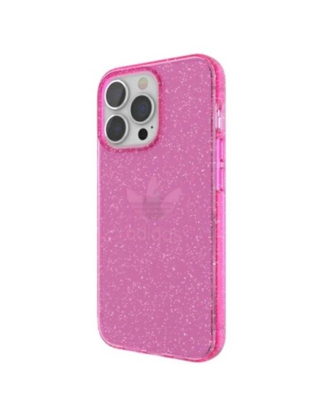 Adidas OR Protective Clear Case Glitter for iPhone 13 Pro iPhone 13 Pink