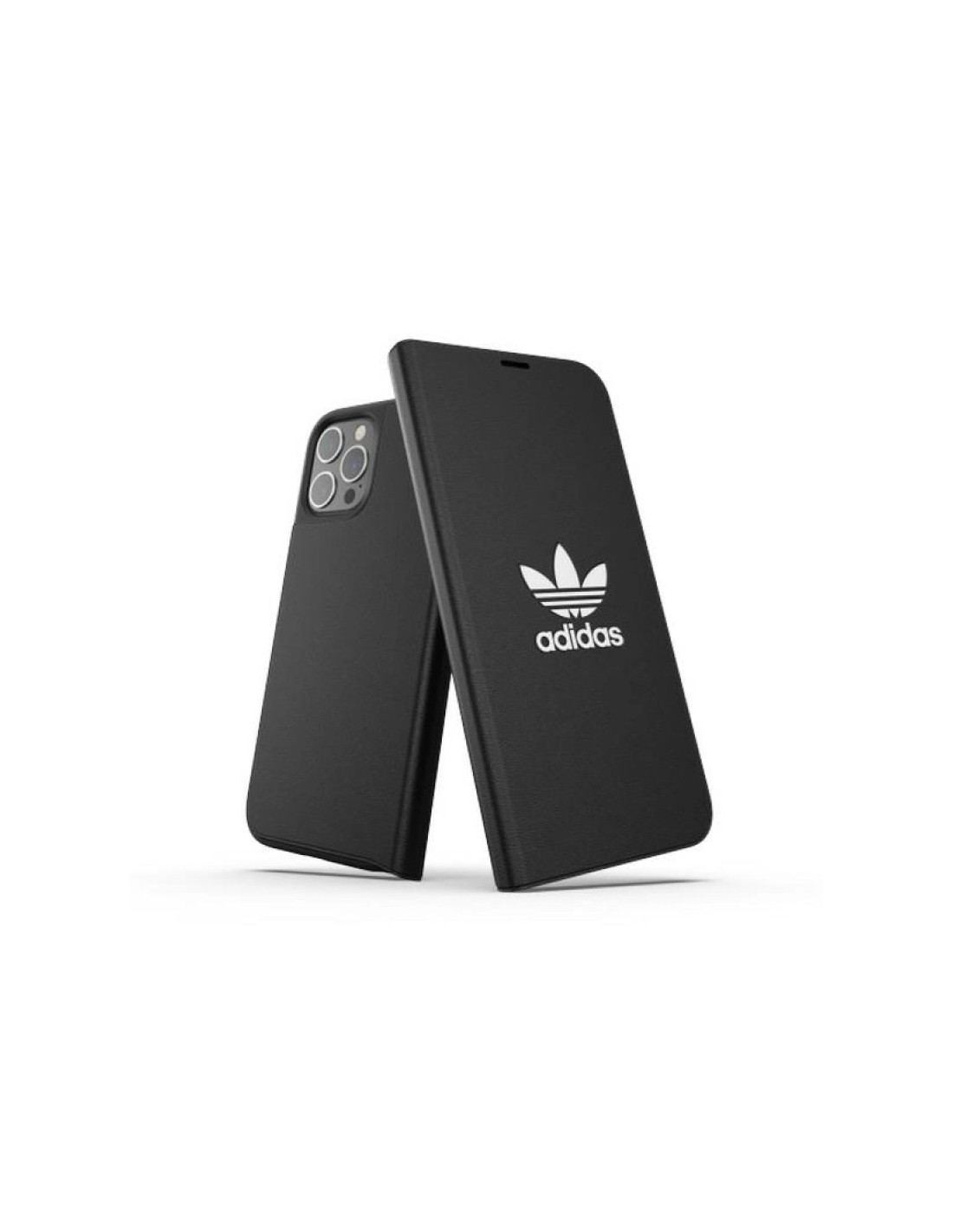 Adidas OR Booklet Case BASIC for iPhone 12 Pro Max Black and White