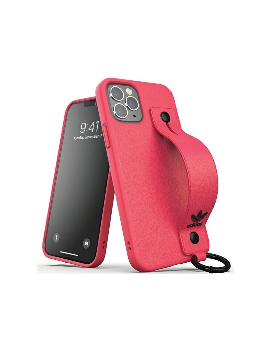 Adidas OR Hand Strap Case for iPhone 12 iPhone 12 Pro pink