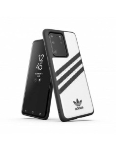 Adidas OR Moudled Case PU for Samsung Galaxy S20 Ultra White and Black