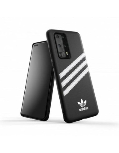 Adidas OR Moulded PU Case for Huawei P40 Black and White