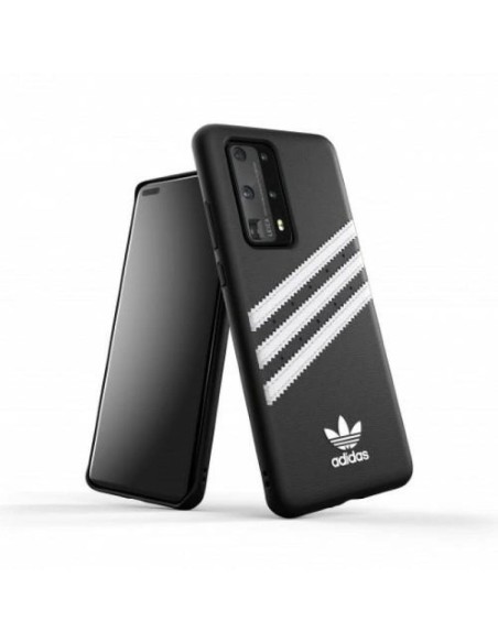 Adidas OR Moulded PU Case for Huawei P40 Black and White