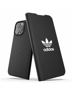 Adidas OR Booklet Case BASIC iPhone 13 Pro Max 67" czarno bialyblack white 47127