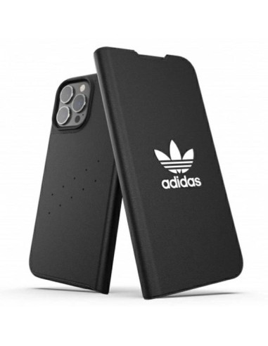 Adidas OR Booklet Case BASIC iPhone 13 Pro Max 67" czarno bialyblack white 47127