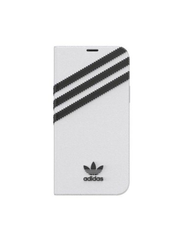 Adidas OR Booklet Case PU for iPhone 12 12 Pro 61" white and black
