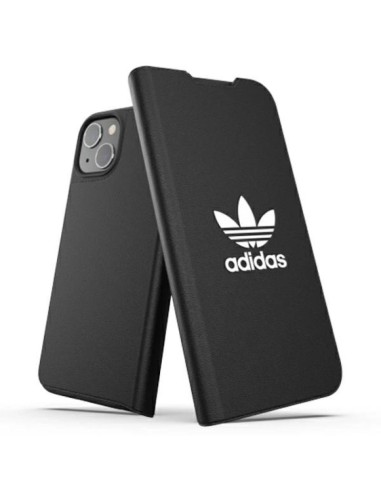 Adidas OR Booklet Case BASIC for iPhone 13 Black and White