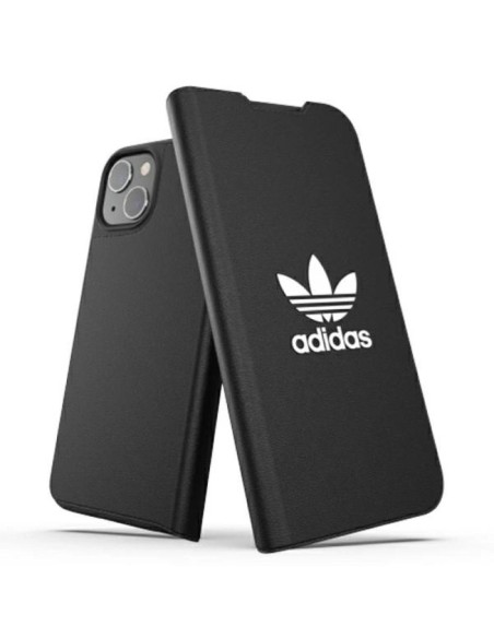 Adidas OR Booklet Case BASIC for iPhone 13 Black and White