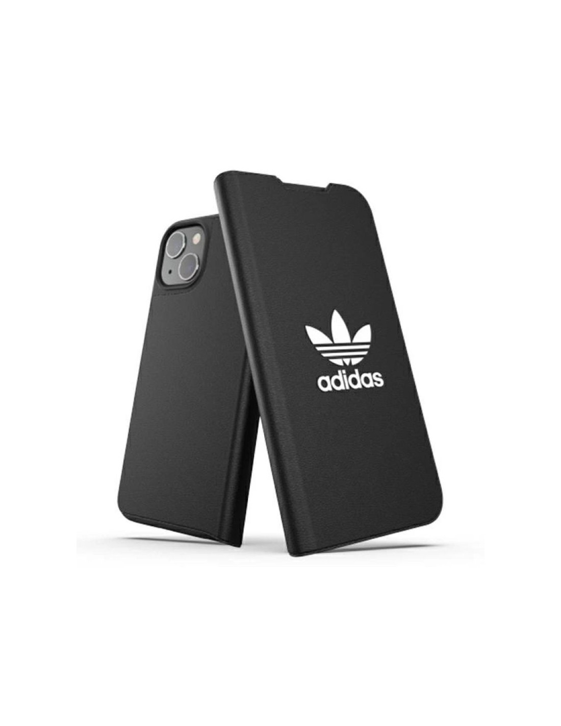 Adidas OR Booklet Case BASIC for iPhone 13 Black and White