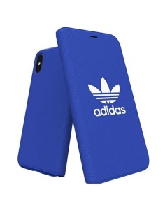 Adidas OR Booklet Case Canvas case for iPhone XXs blue