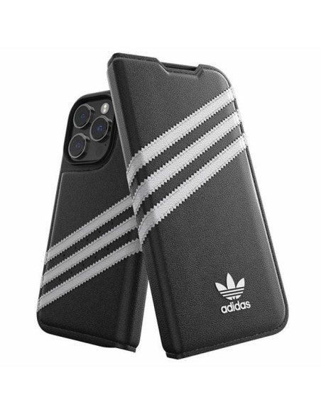 Adidas OR Booklet Case PU iPhone 14 Pro blackwhite 50196