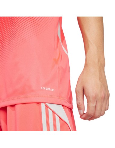 adidas Tiro 25 Competition Jersey Short Sleeve Men's Goalkeeper Shirt Red JI9717