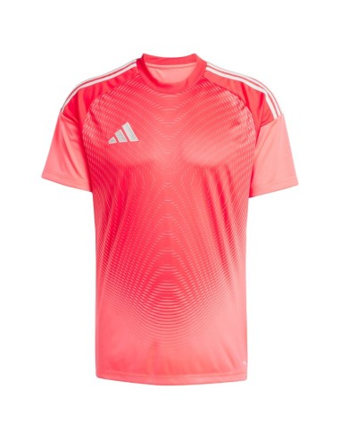 adidas Tiro 25 Competition Jersey Short Sleeve Men's Goalkeeper Shirt Red JI9717