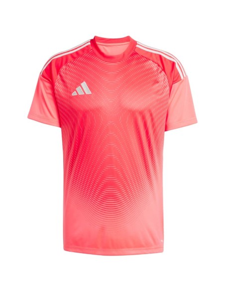 adidas Tiro 25 Competition Jersey Short Sleeve Men's Goalkeeper Shirt Red JI9717