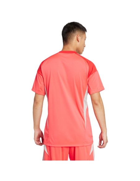 adidas Tiro 25 Competition Jersey Short Sleeve Men's Goalkeeper Shirt Red JI9717