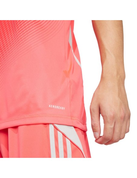 adidas Tiro 25 Competition Jersey Short Sleeve Men's Goalkeeper Shirt Red JI9717