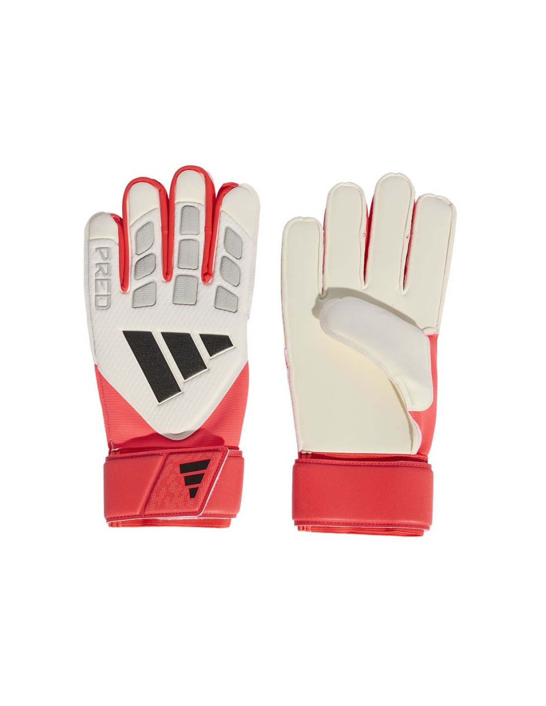 adidas Predator Match goalkeeper gloves white and red K