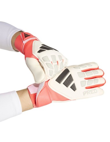 adidas Predator Match goalkeeper gloves white and red KA7783