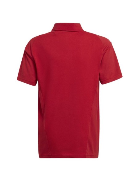 adidas Tiro 23 Competition Cotton Polo Tshirt for kids red HI4715