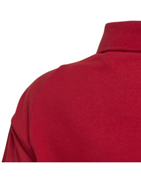 adidas Tiro 23 Competition Cotton Polo Tshirt for kids red HI4715